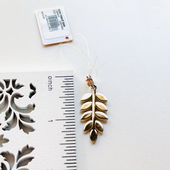 3659 TOUS JEWELRY TOUS BEAR CHARM PENDANT LEAF 925 SILVER - Picture 4 of 6